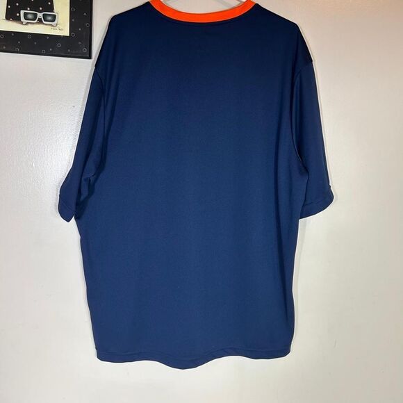 Men's Navy and Orange Tigers D - Picture 7 of 8